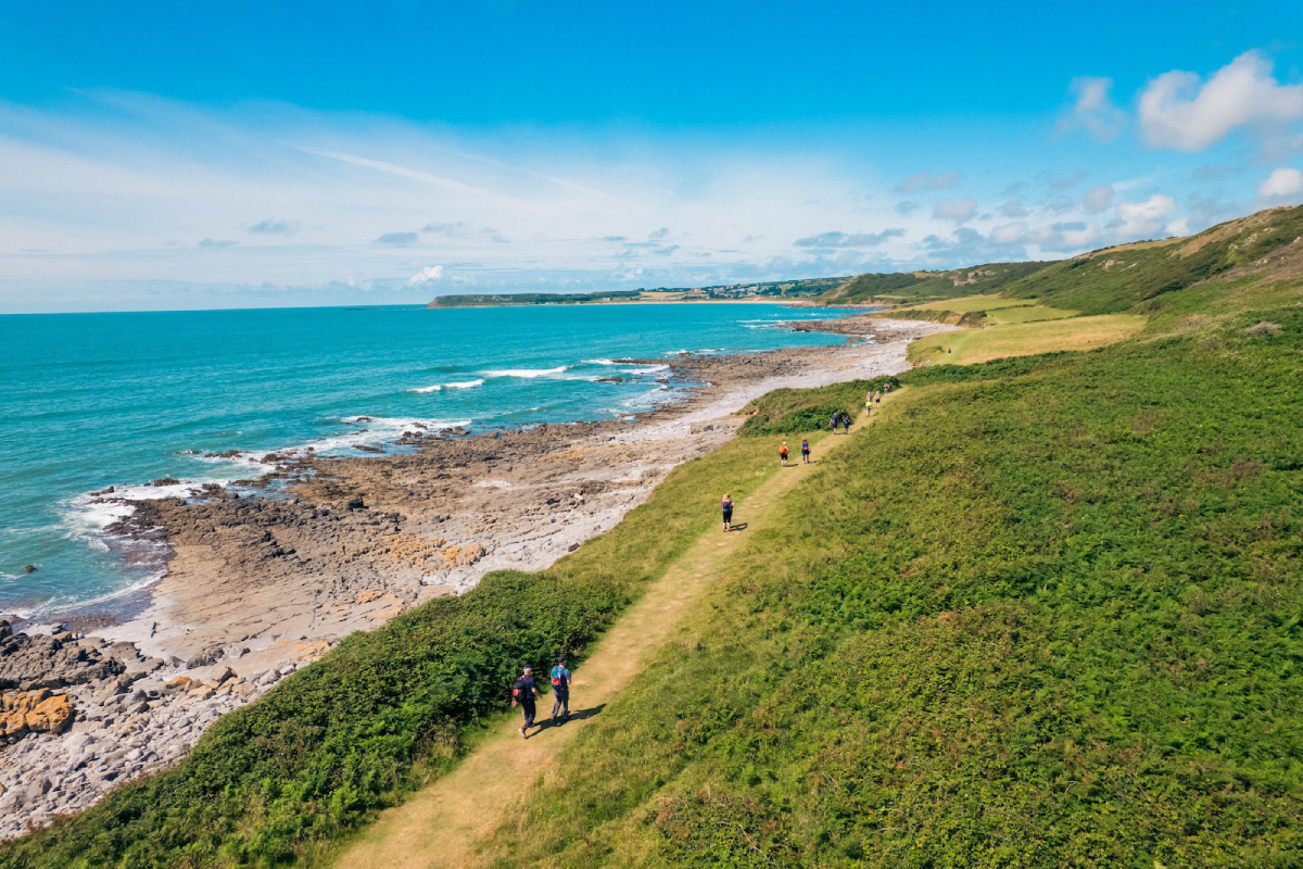 Gower Peninsula Ultra Challenge View Of Coastline